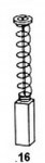 ES/HPKS406  ESCOBILLA  BOSCH,5X8X17MM.