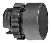 ZA2-BA2 CABEZA PARA PULSADOR RASANTE COLOR NEGRO.