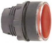 ZA2-BW34 CABEZAS PARA PULSADORES  LUMINOSOS RASANTES ROJO.