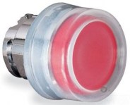 ZB4-BP4 CABEZA PULSADOR ROJO