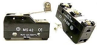 103145MV45 MICRORRUCTOR PULSADOR CON ROLDANA CORTA NC/NA